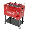 65L Rolling Ice Chest Patio Outdoor Party Portable Foosball Cooler