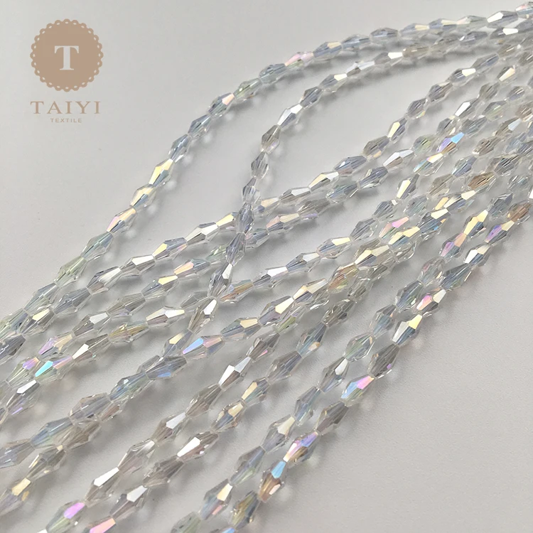 6mm Glass Beads Rondelle Beads For Sale,Cheap Crystal Beads For Wedding