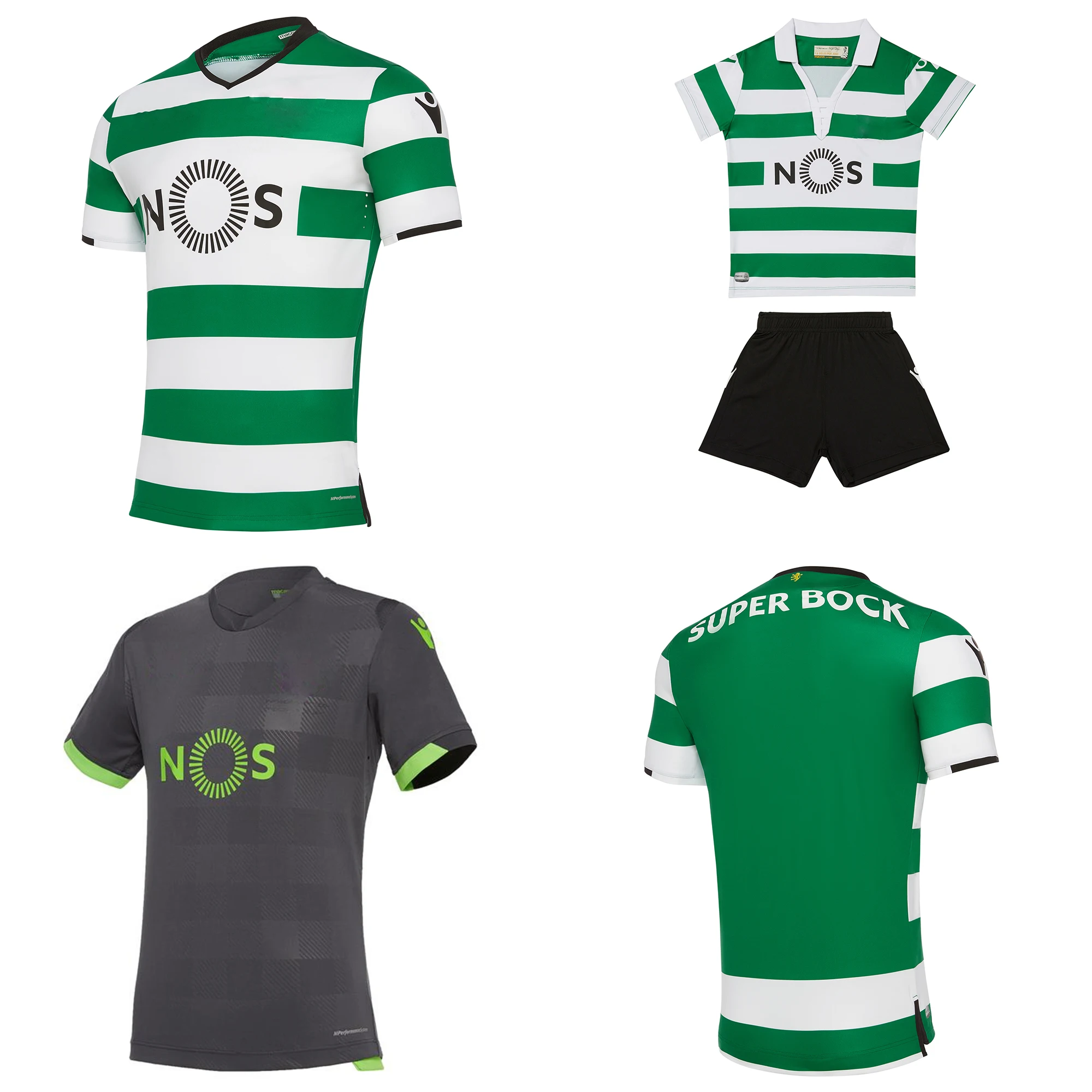 

Cheap price football shirts 18/19 kits Sporting Portugal soccer jersey