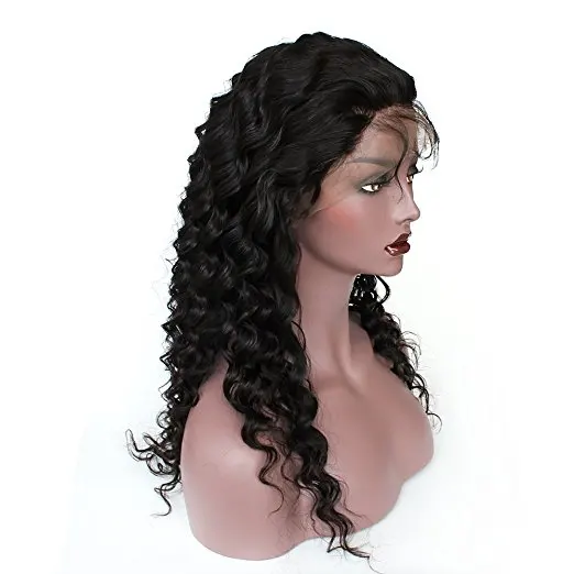 

Pure virgin human hair, size 4*13 hair closure, virgin brazilian lace hair frontal