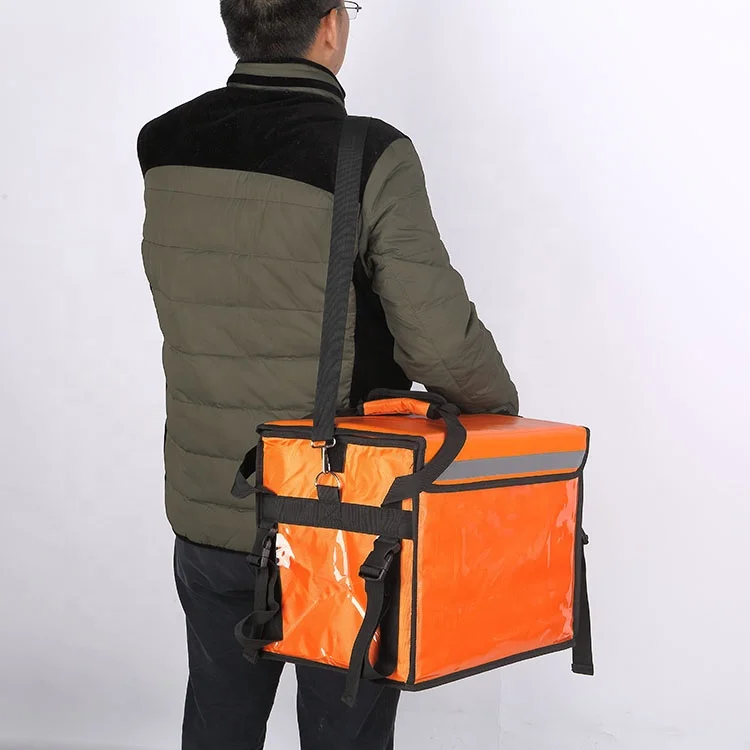 
30L Factory waterproof Insulated bicycle motorcycle delivery bag food cooler bag 