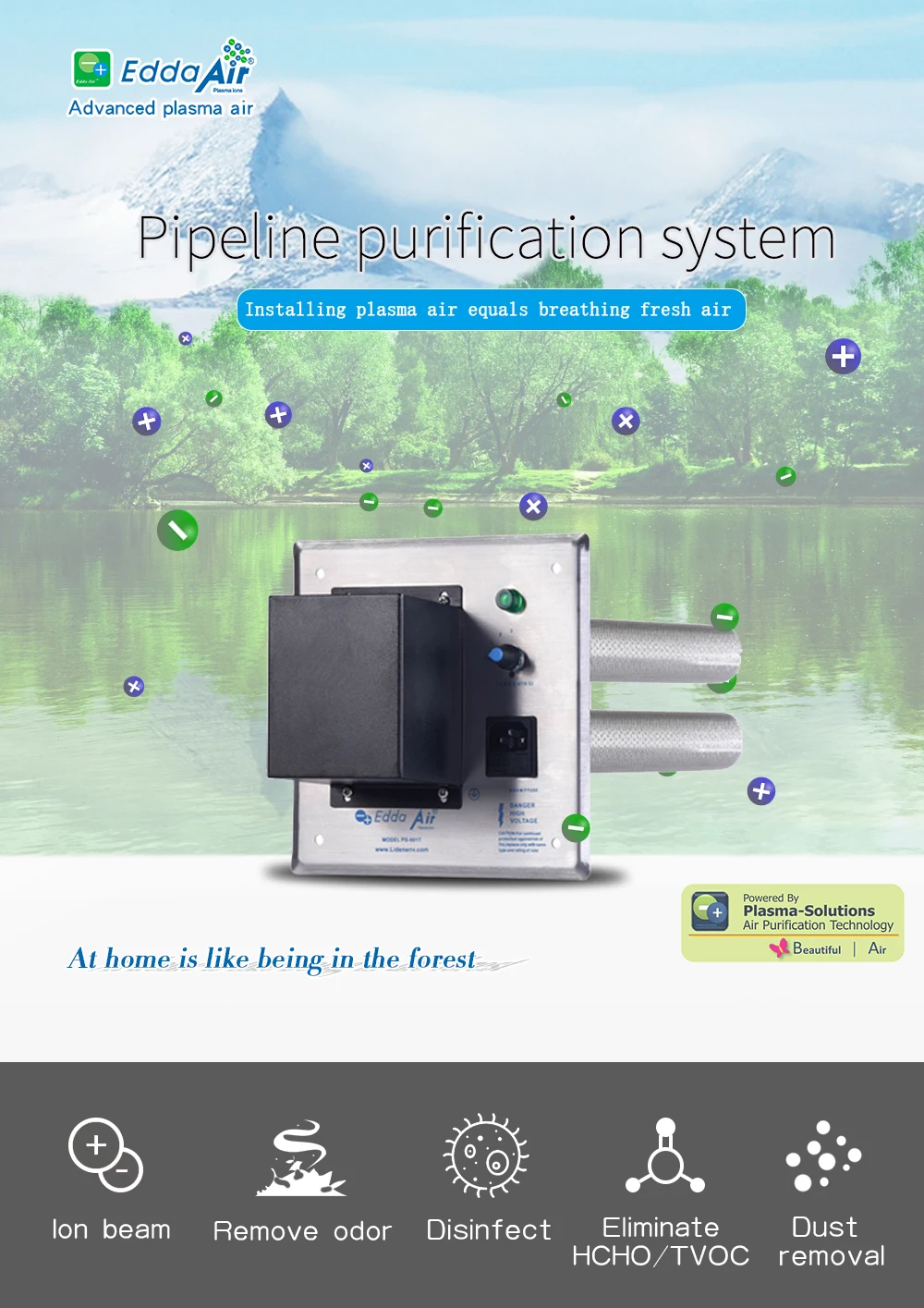 PS-502T plasma pipeline