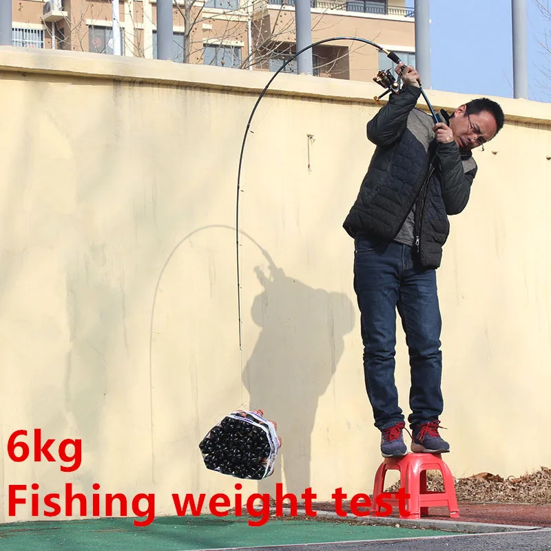 
M/ML 2 Tips Spinning Fishing Rod 2 Section Ultralight Spinning Carbon Rod Sea Baitcasting Fishing Rod 
