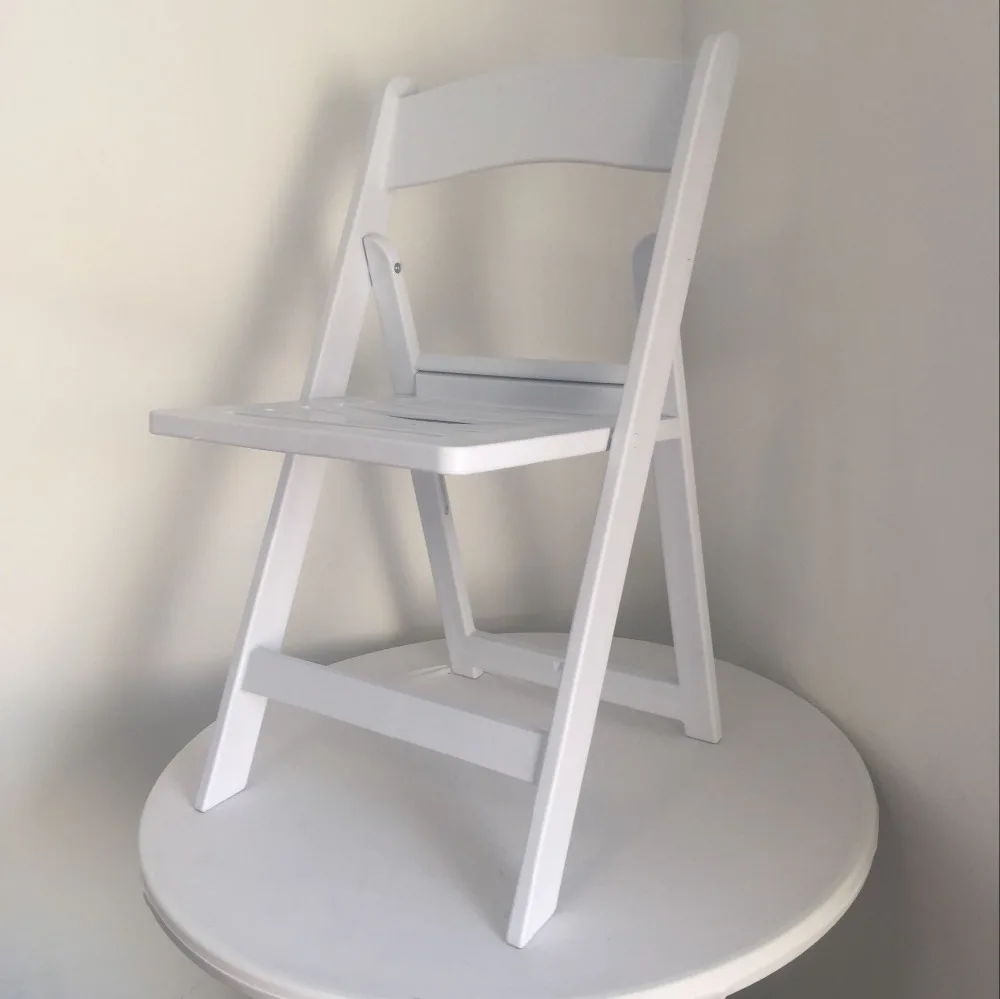 Top Quality White Wedding Resin Folding Chair With Slat Seat Buy Used
