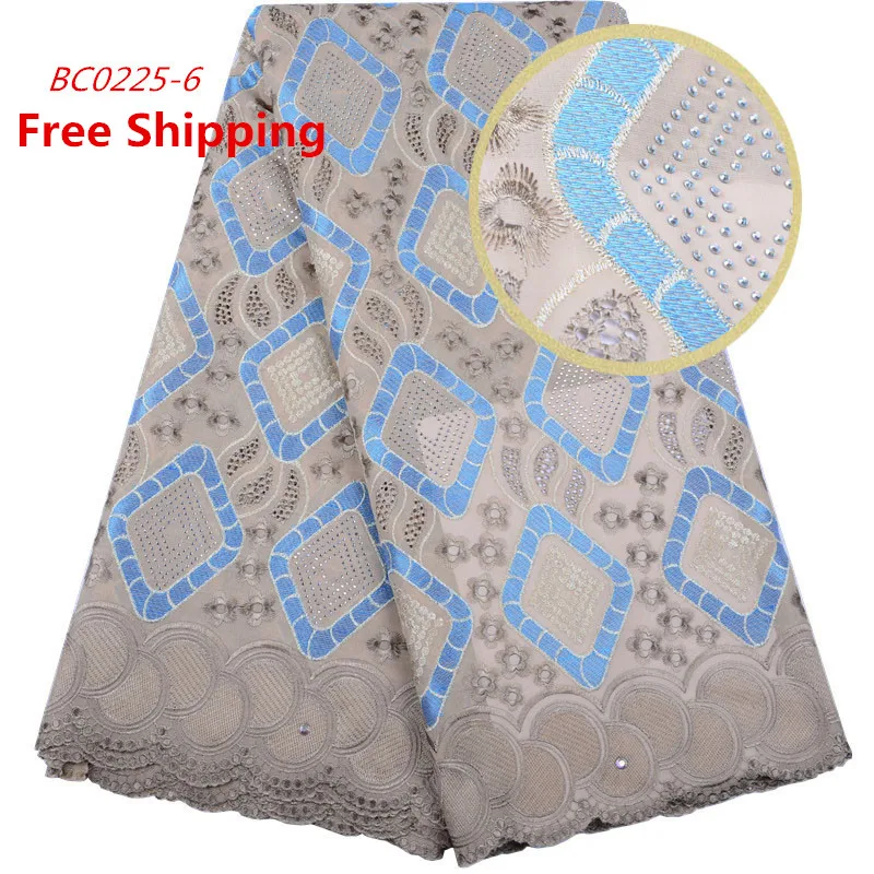 

1527 Free Shipping Wholesale African French Lace Swiss Lace Fabric Swiss Velvet Cotton Lace Fabric, Cupion