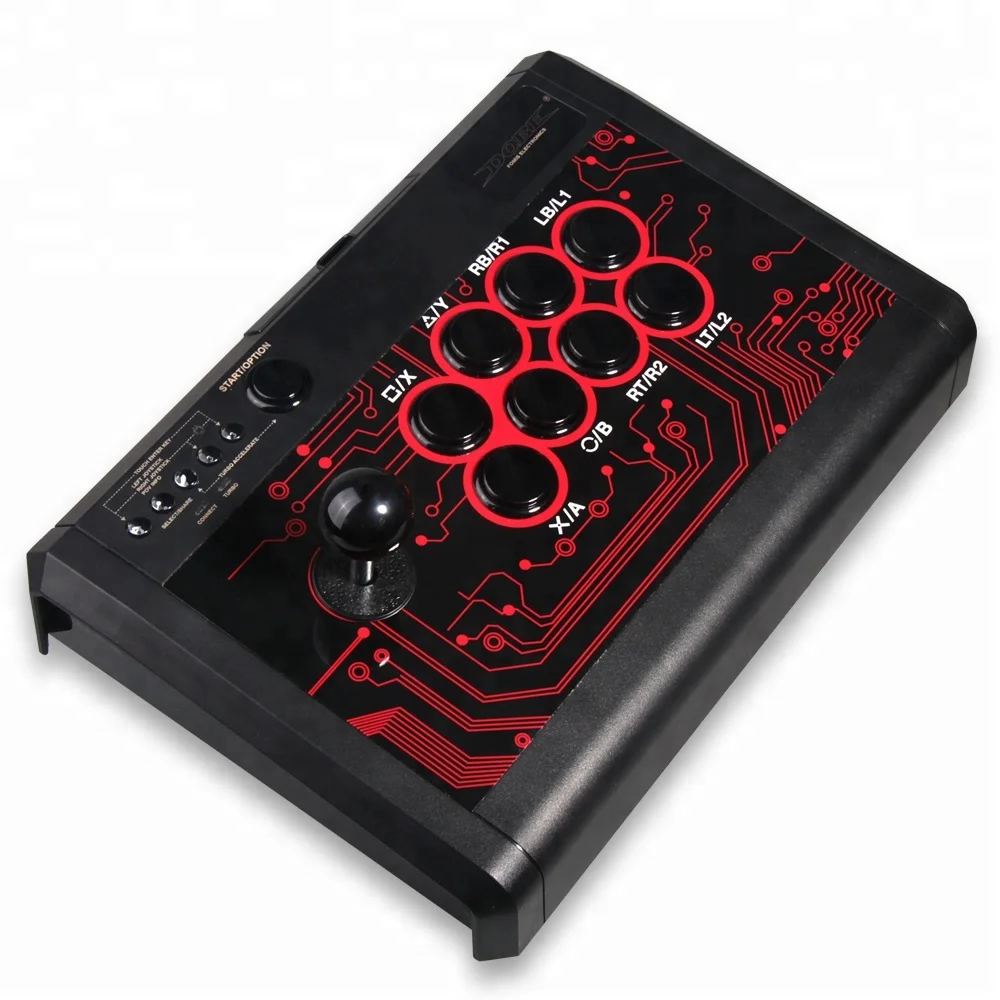 

TP4-848 universal joystick arcade fight stick arcade stick box from factory, Black