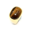 high quality best wholesale tiger eyes stone rings cool guy rings