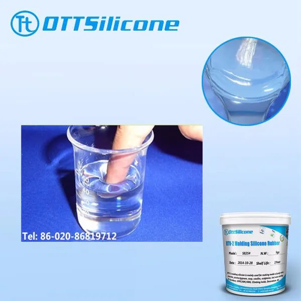 Medical Grade Platinum Cure Silicone Gel Jelly Like Food Grade Silicone