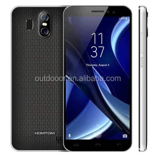 

Wholesale Drop-shipping HOMTOM S16, 2GB RAM 16GB ROM 5.5 inch Android 7.0 MTK6580 Quad Core 3G HOMTOM cellphone, Black