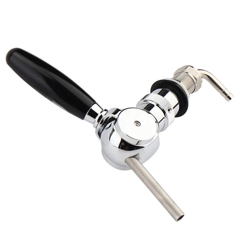 Belgian Beer Faucet Ball Tap Faucet Keg Flowing Control Ball Beer Tap