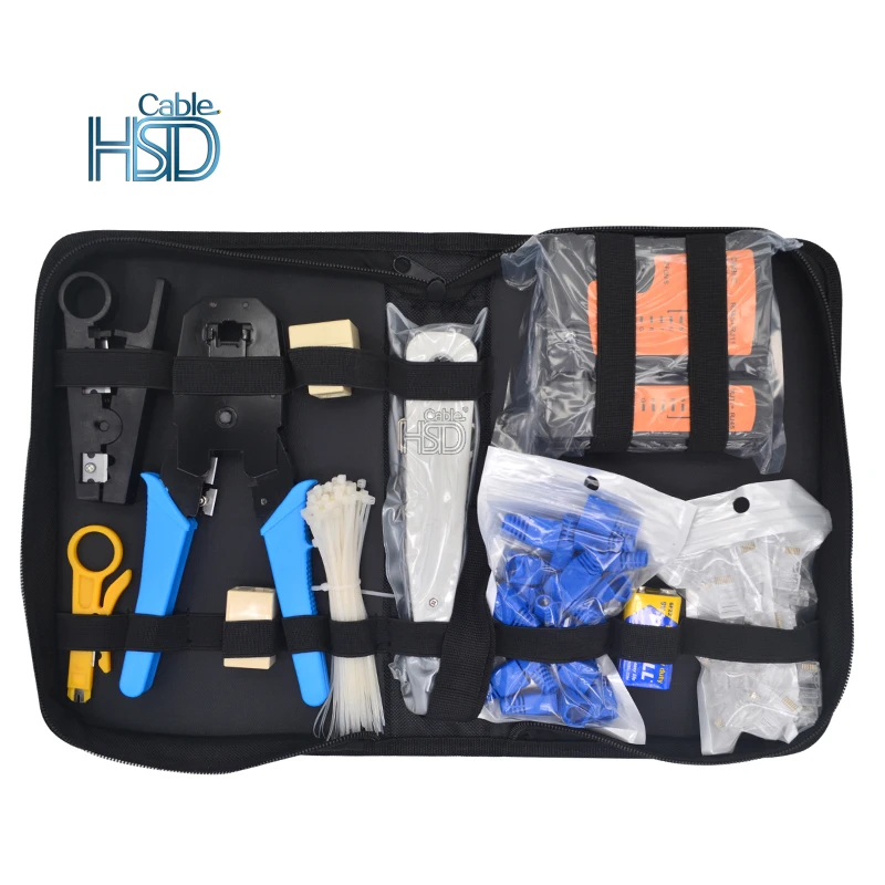 Professional Best Price Basic Network Cable Engineer Tool Kit Set With