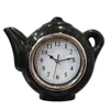 Teapot, coffee maker, kettle shape kitchen plastic wall clocks with customized dial design