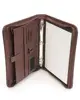 Professional Business Padfolio Portfolio Briefcase Style Organizer Folder with Handles