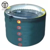 2 rings small inflatable round baby wading water bath pool