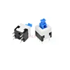 8X8MM 6PIN Self lock push button switch Micro TAcT Key Switch Self-locking power SWITCH ON/OFF 8*8 8X8 inching