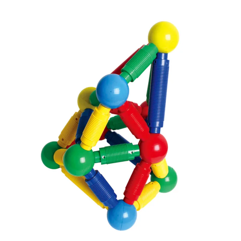 New 60pcs Construction Set Stick And Balls Block Fidget
