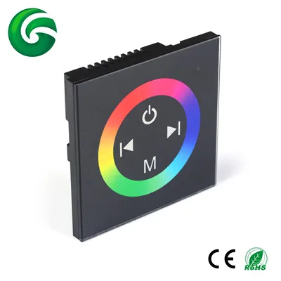 Led Light Dc12-24v Dmx Led Panel Touch Manual Rgbw Controller - Buy