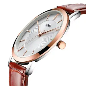TENENG luxury watches logo custom 2 year warranty japan movt quartz slim case wristwatch