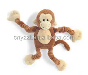 monkey valentine plush