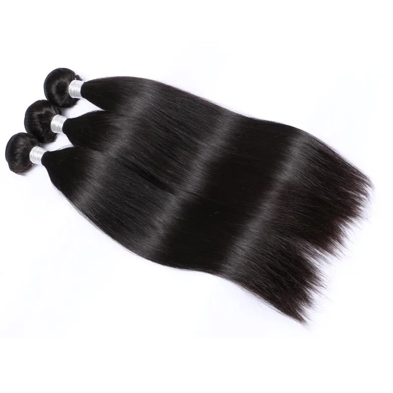 

Cheap Natural Straight Color Unprocessed 3 Bundle Brazilian Hair Extension Virgin Hair Bundles