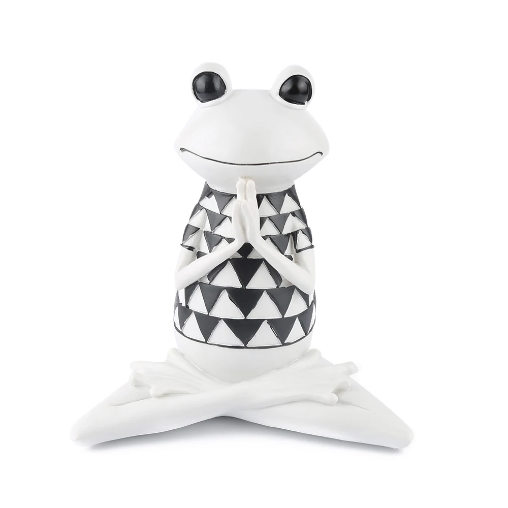 yoga frog figurine