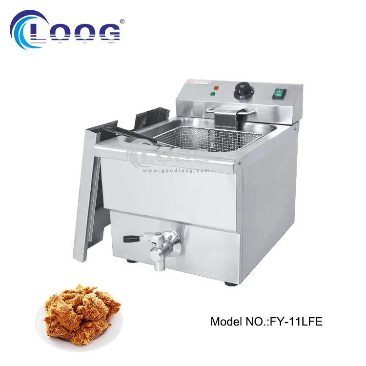 Hot Sale Commercial Single Oil Tank Fryer Electric Restaurant Deep Fryers Buy Electric