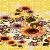 shengze digital print service feather printed colour printing fabric no moq