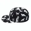 Guangdong Guangjia custom 2018 new style cat character black 5 panel 2 tone printed camping cap hat