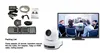 Horizontal View Angle 72.5 Conference Zoom 12X DVI Camera For Video Streaming