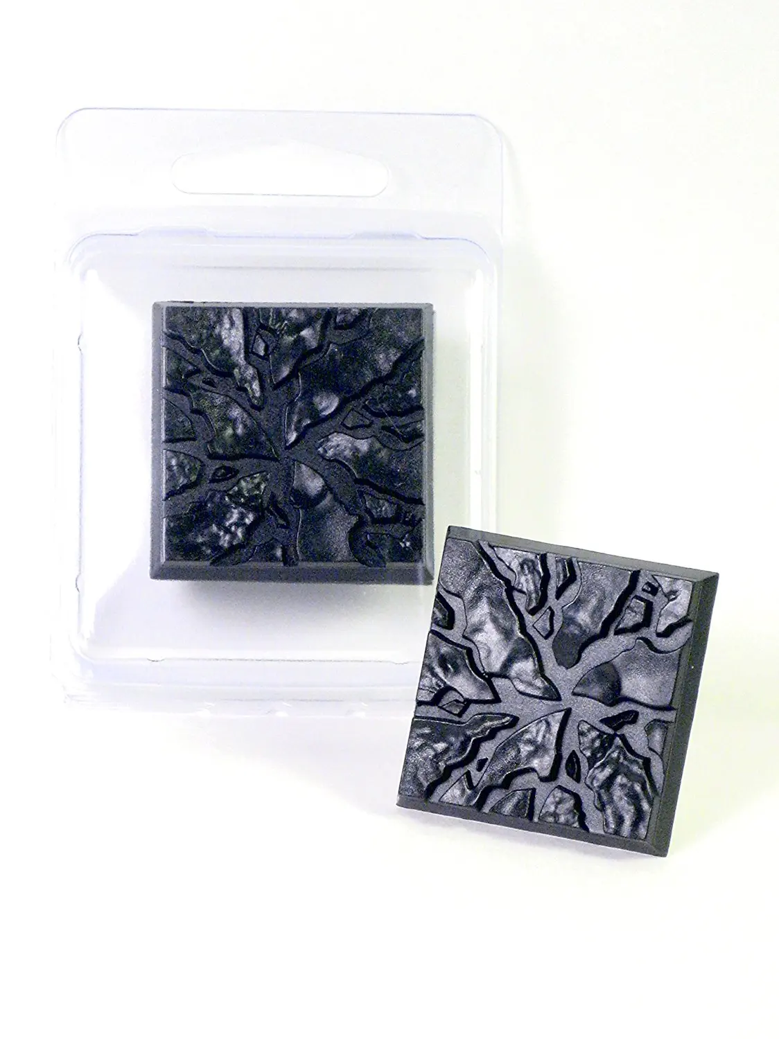 Value Pack of 10-50MM Round Black Miniature Model Bases for TableTop or Miniature WarGames 