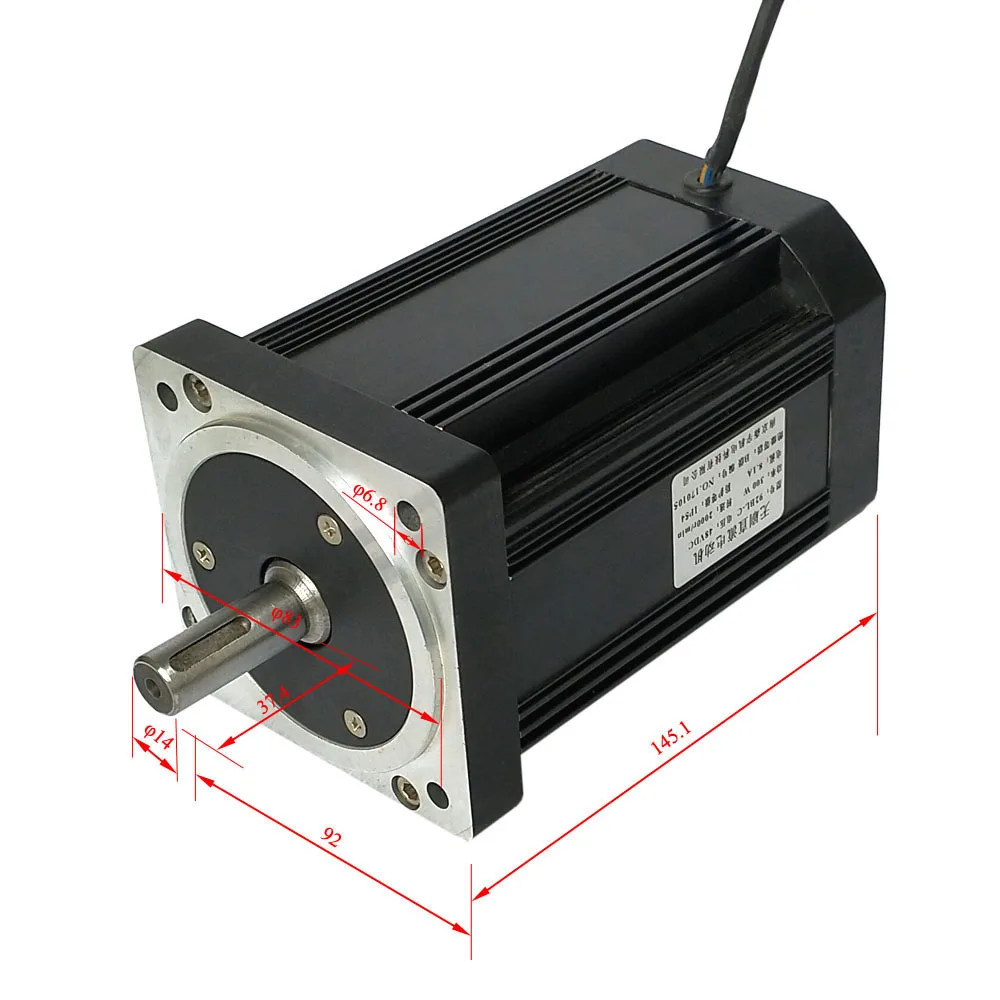 92bl-b Brushless Dc Motor Good Quality 600w 220v 3000rpm High Speed Low ...