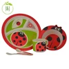 Colorful Eco Bamboo Fiber Children Tableware