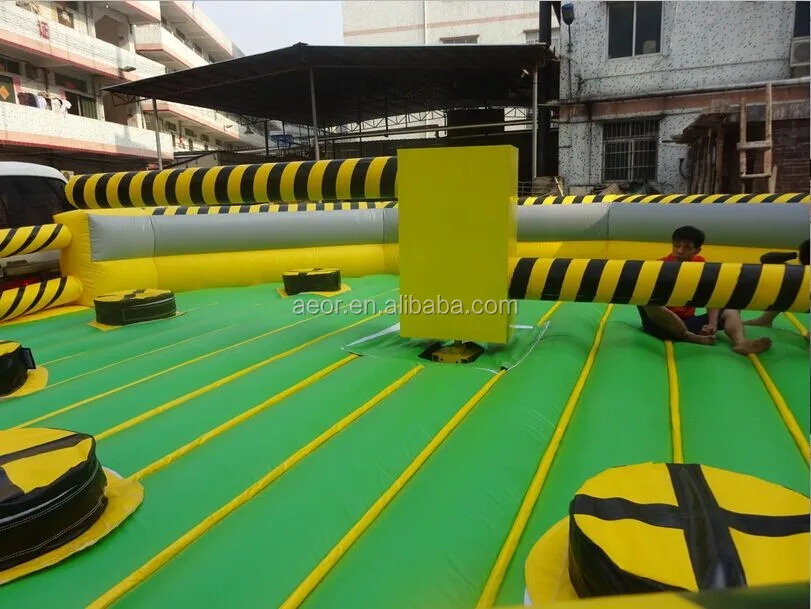 2021 New Cheap Wipe Out Inflatables For Sale/inflatable Wipeout Games For Commercial Meltdown