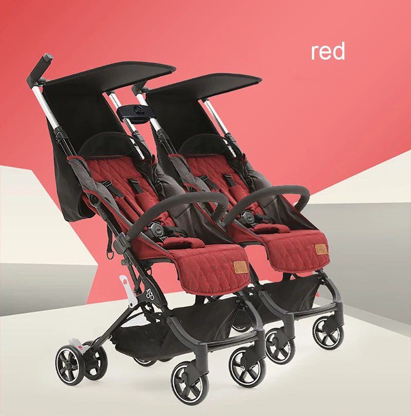 easy go twin stroller