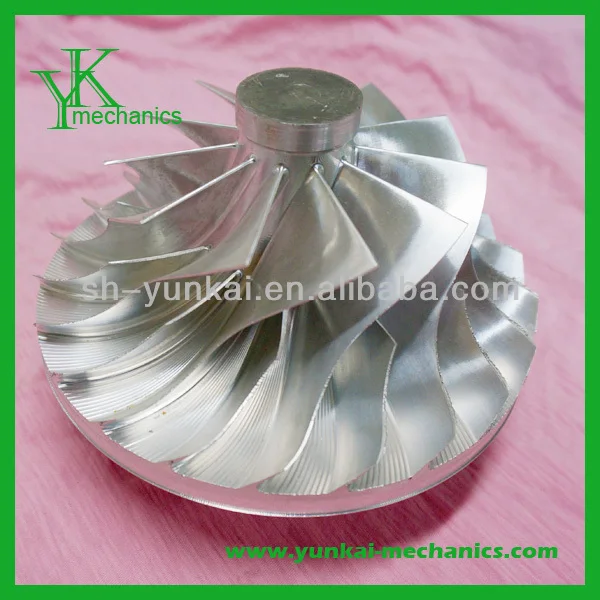 Precision Steam Turbo Impeller,Turbine Impeller Wheel Parts By Cnc