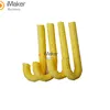 China Made j shaped ice cream puffing corn sticks extruder ice cream sticks extruding machine