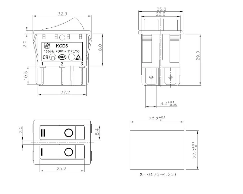 F6102t4a h 250v схема