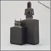 trade assurance 15ml 30ml rectangle red frosted glass eye dropper bottles wholesale for e liquid with gift kraft paper box