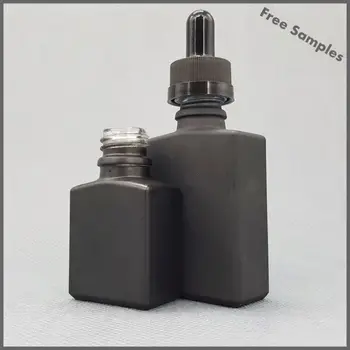 Download Trade Assurance 15ml Rectangle Red Frosted Glass Eye Dropper Bottles Wholesale For E Liquid With ...