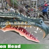 Scary Products Silicone Rubber Animatronic Fire Dragon Head