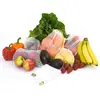 Recycled grocery shopping fruit reusable produce bag organic polyester mesh bag