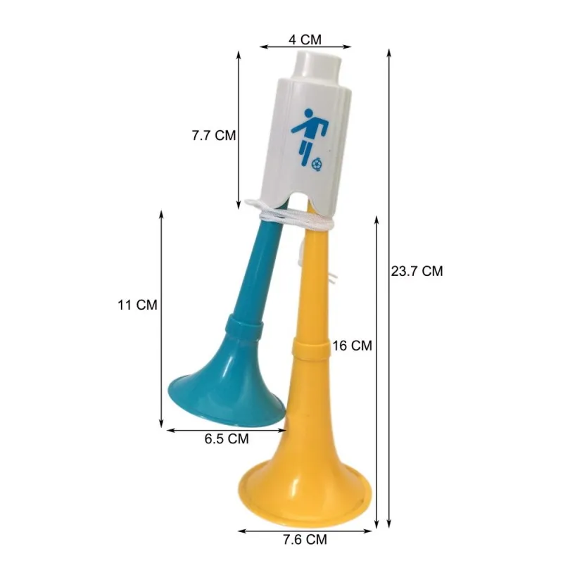 
Custom plastic Football Horn football vuvuzela 