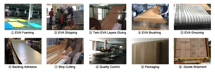 Melors Flooring Options Foam Sheet Cheap Price Boat Edging Decking