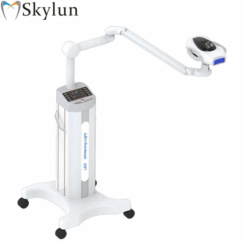 

2019 new Portable CE Spa Beauty Salon clinic use Dental LED laser teeth whitening lamp light machine, White