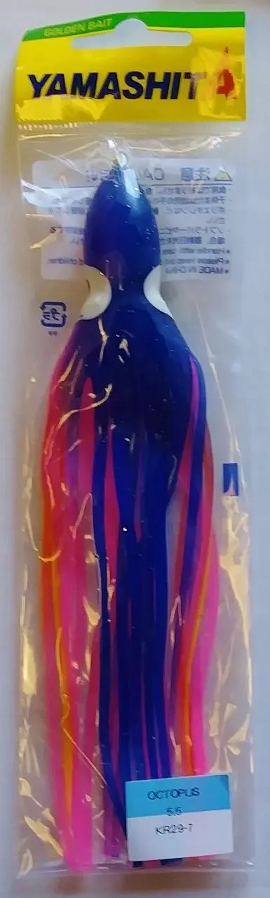 Yamashita Golden Bait Octopus 5.5 Blue/Pink/Orange