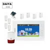 DAIYA gsm alarm panel with 868mhz full touch screen alarm high tech design DY-X6