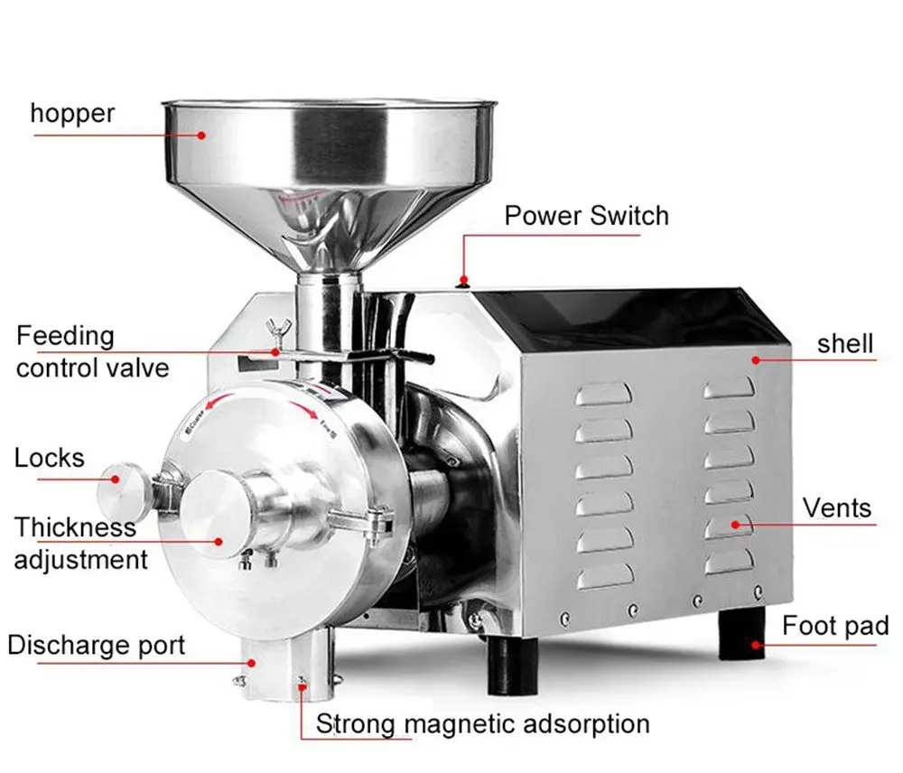 Ce Grinder Machine/industrial Coffee Grinder/kitchen Grinder Machine