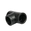 63 mm HDPE PIPE Fittings Equal Tee Butt Fusion for Water Treatment Irrigation