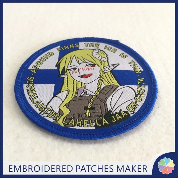 Custom Woven Patch Buy Customized Embroidered Patches No Minimum