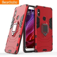 

Mount magnetic tpu pc finger ring cell phone case for xiaomi redmi note 5 pro back cover